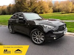Black Used 2016 Infiniti QX70 Estate | £9,795