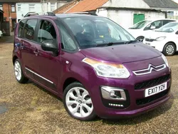 Purple Used 2017 Citroën C3 Picasso Platinum MPV | £6,495 (Fair price)