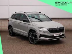 Meteor grey Used 2023 Skoda Karoq SportLine SUV | £23,495 (Good price)