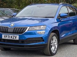 Blue Used 2021 Skoda Karoq SE Technology SUV | £16,500 (Fair price)