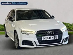 White Used 2018 Audi A3 Black Edition Hatchback | £15,285 (Fair price)