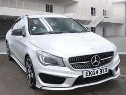 Silver Used 2014 Mercedes CLA180 AMG Sedan | £8,800 (Fair price)