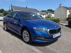 Race blue metallic Used 2023 Skoda Octavia SE L Hatchback | £22,995 (Fair price)