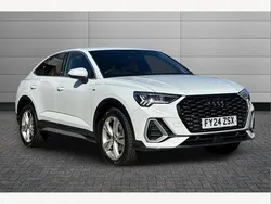 Glacier white Used 2024 Audi Q3 S-Line SUV | £32,795 (Fair price)