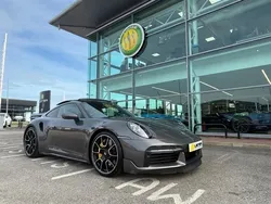 Grey Used 2021 Porsche 911 Turbo S Coupe | £152,995 (Fair price)