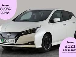 White Used 2022 Nissan Leaf N-Connecta Hatchback | £10,101 (Fair price)