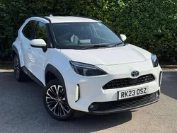 White Used 2023 Toyota Yaris Cross SUV | £24,799 (A bit pricey)