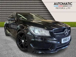Black Used 2016 Mercedes CLA220 AMG Sedan | £10,390 (Good price)