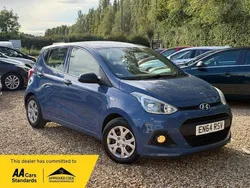 Blue Used 2015 Hyundai i10 Hatchback | £4,295 (Fair price)