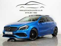 Blue Used 2016 Mercedes A200 AMG Line Premium Plus Hatchback | £12,950 (Expensive)