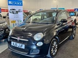 Black Used 2015 Fiat 500 S Hatchback | £4,590 (Good price)