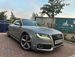 Silver Used 2009 Audi A5 Cabriolet S-Line Cabriolet | £2,495