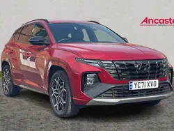 Red Used 2021 Hyundai Tucson N Line SUV | £23,295 (Fair price)