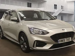 Silver Used 2019 Ford Focus ST-Line Hatchback | £10,850 (Good price)