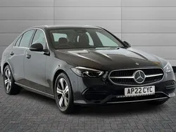Graphite grey Used 2022 Mercedes C200 Sedan | £27,750 (Fair price)