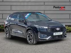 Black Used 2024 Ford Kuga ST-Line X SUV | £29,295 (Expensive)