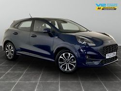 Blue Used 2022 Ford Puma Gen-E ST-Line SUV | £11,495 (Good price)