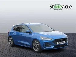 Blue Used 2025 Ford Focus ST-Line X Hatchback | £23,990 (Fair price)