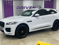 White Used 2019 Jaguar F-Pace R-Sport SUV | £18,200 (Fair price)