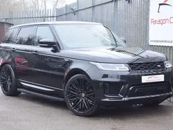 Black Used 2018 Land Rover Range Rover Sport HSE SUV | £29,649 (Fair price)