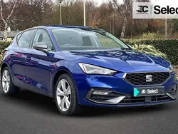 Blue Used 2021 Seat Leon FR Hatchback | £12,400 (Good price)