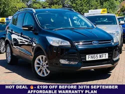 Black Used 2015 Ford Kuga Titanium SUV | £6,600 (Good price)