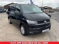 Black Used 2021 VW T6.1 Highline Van | £20,495