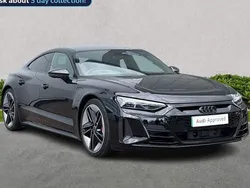 Black Used 2024 Audi RS e-tron GT Comfort Sedan | £70,407 (Fair price)