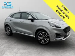 Solar silver (premium paint) Used 2022 Ford Puma Gen-E ST-Line SUV | £11,495 (Fair price)
