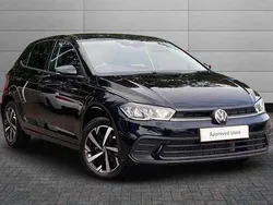 Black Used 2024 VW Polo Match Hatchback | £18,850 (Fair price)