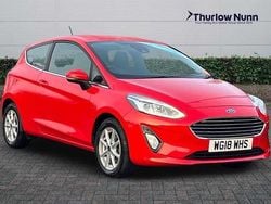 Red Used 2018 Ford Fiesta Zetec Hatchback | £6,599 (Good price)
