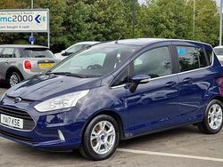 Blue Used 2017 Ford B-MAX Zetec MPV | £5,795 (Fair price)