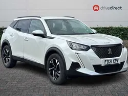 Metallic paint Used 2021 Peugeot 2008 Allure SUV | £15,405 (Fair price)