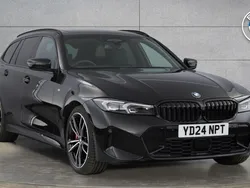 Black Used 2024 BMW 320 M Sport Estate | £38,950