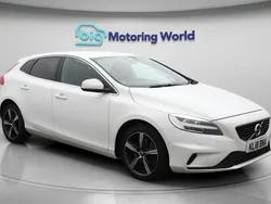 White Used 2018 Volvo V40 R-Design Estate | £12,900 (Fair price)