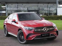 Red Used 2024 Mercedes GLC300 AMG line Coupe | £54,995