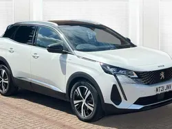 White Used 2021 Peugeot 3008 GTi SUV | £17,554 (Fair price)
