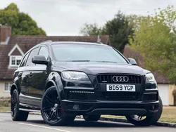 Black Used 2009 Audi Q7 S-Line SUV | £6,950 (A bit pricey)