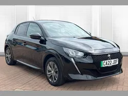 Black Used 2022 Peugeot e-208 Allure Premium Hatchback | £12,502 (Good price)
