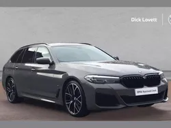 Grey Used 2022 BMW 520 M Sport Estate | £30,990 (Expensive)