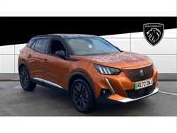 Orange Used 2022 Peugeot e-2008 Premium SUV | £15,400 (A bit pricey)