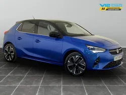 Blue Used 2022 Vauxhall Corsa-e Elite Hatchback | £10,795 (Good price)