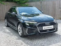 Black Used 2023 Audi A3 S-Line Sedan | £26,998 (A bit pricey)