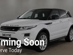 White Used 2013 Land Rover Range Rover evoque Dynamic Estate | £8,749 (A bit pricey)