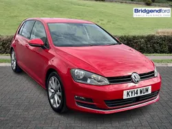 Red Used 2014 VW Golf VII GT Hatchback | £9,000 (Fair price)
