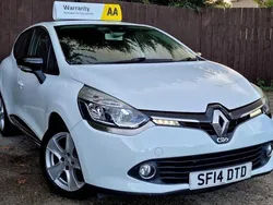 White Used 2014 Renault Clio IV Dynamique Hatchback | £4,295 (Fair price)