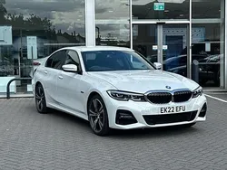 White Used 2022 BMW 330e M Sport | £26,667 (Good price)