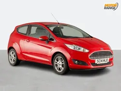 Red Used 2014 Ford Fiesta Zetec Hatchback | £4,895 (Good price)