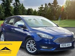 Blue Used 2016 Ford Focus Zetec | £2,499 (Expensive)