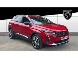 Red Used 2023 Peugeot 3008 Allure SUV | £18,862 (Fair price)